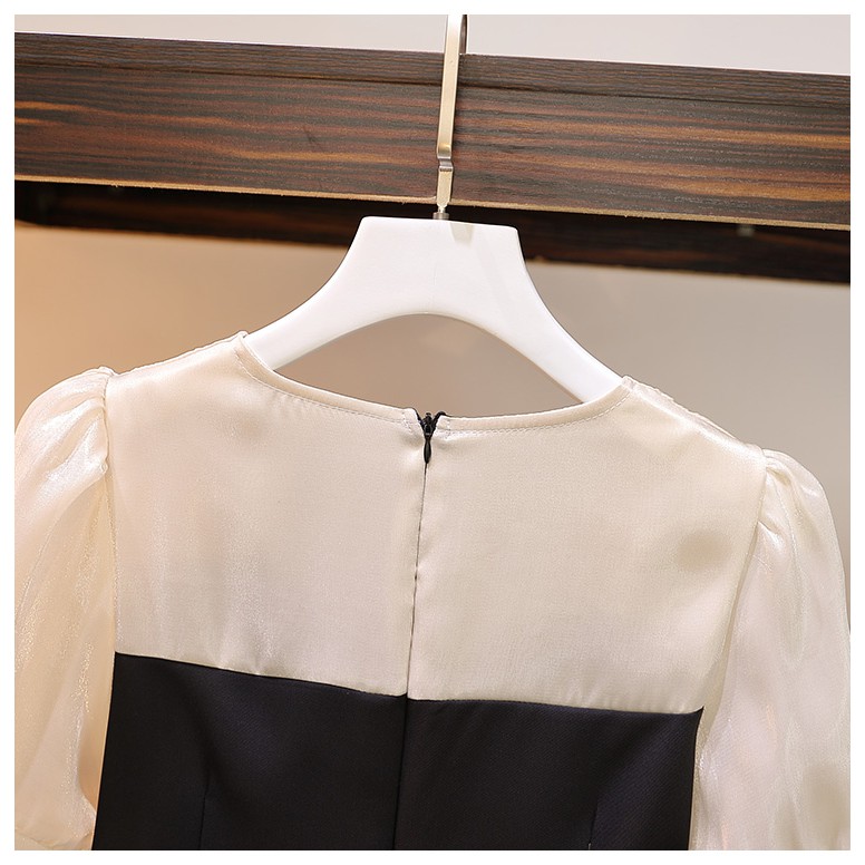 🌸Hàng Order🌸 Váy Bigsize Tay Voan Bồng Vắt Eo Sẻ Tà Sang Chảnh Nữ Tính🌸Hàng Quảng Châu | BigBuy360 - bigbuy360.vn