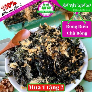 200gr Rong Biển Chà Bông Thơm, giòn, ngon hảo hạng Tiệm đồ Ăn Vặt SỊN SÒ Thơm Ngon Đậm Vị