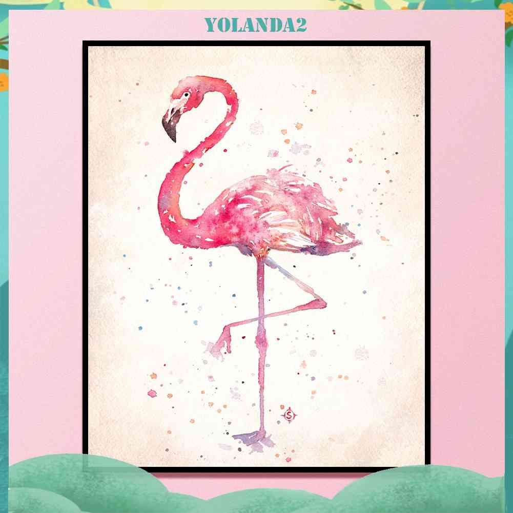 Toàn Bộ Bộ Tranh Thêu Chữ Thập 11CT DIY Hình Chim Hồng Hạc