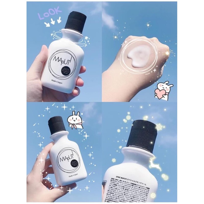 Kem hữu cơ Maputi White Cream Nhật Bản - Top 1 Cosme