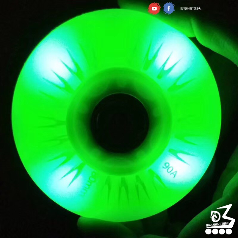 Bánh xe patin đèn led nhiều màu