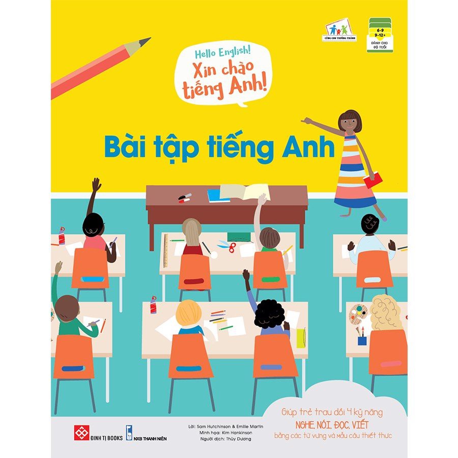 Sách - Hello English! - Xin chào tiếng Anh!- Bài tập tiếng Anh