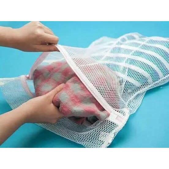 Bộ 5 túi lưới giặt quần áo - set 5 túi giặt đồ lót trong máy giặt tiện dụng