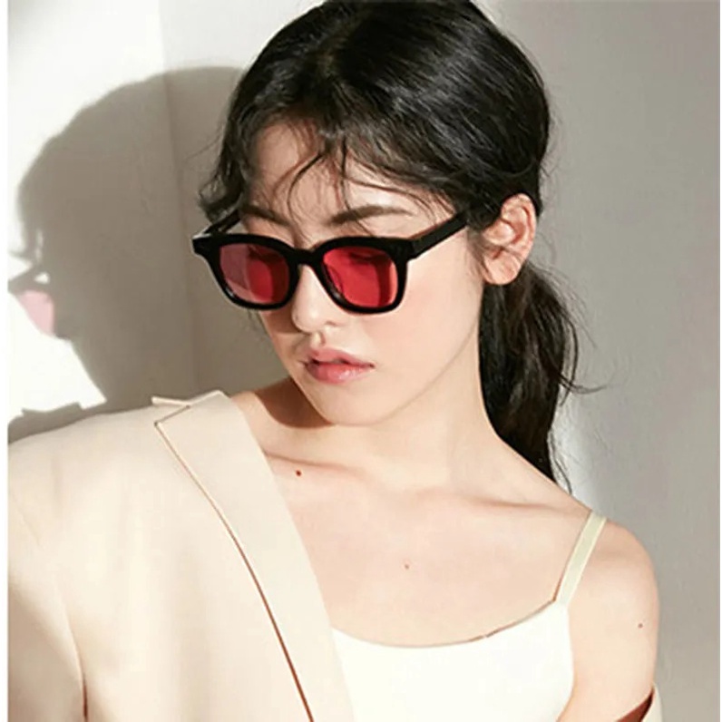 Kính Mát Gọng Vuông Thời Trang Cho Nữ