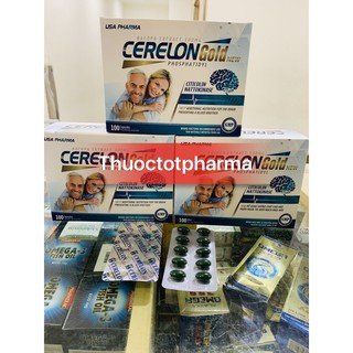 Viên uống cerelon gold giúp bổ não hoạt huyết