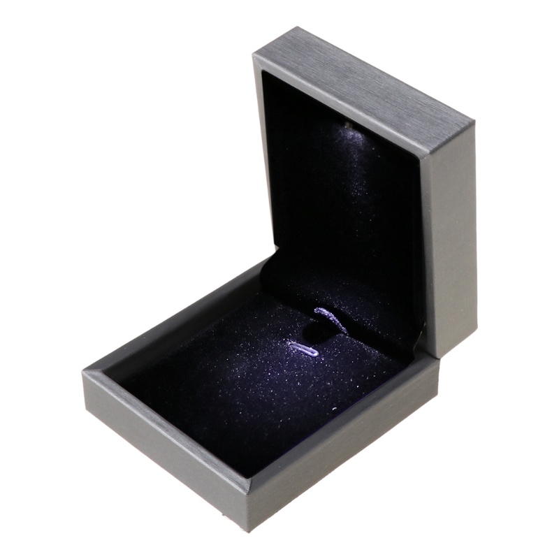 Hộp Đựng Nhẫn Trang Sức Có Đèn LED Giá Đỡ