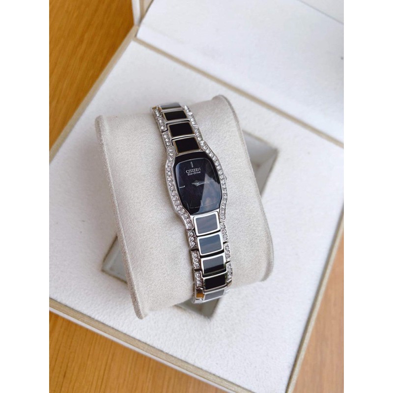 Đồng hồ nữ Citizen EW9780-57E eco-drive size 20mm chống nước 10ATM chính hãng