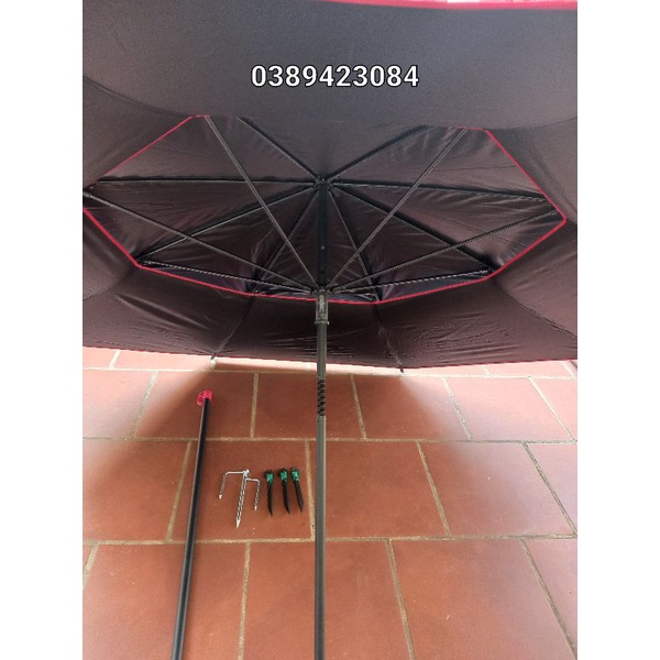 Ô câu cá 2 tầng 2m  2m2 2m4, ô dã ngoại cao cấp