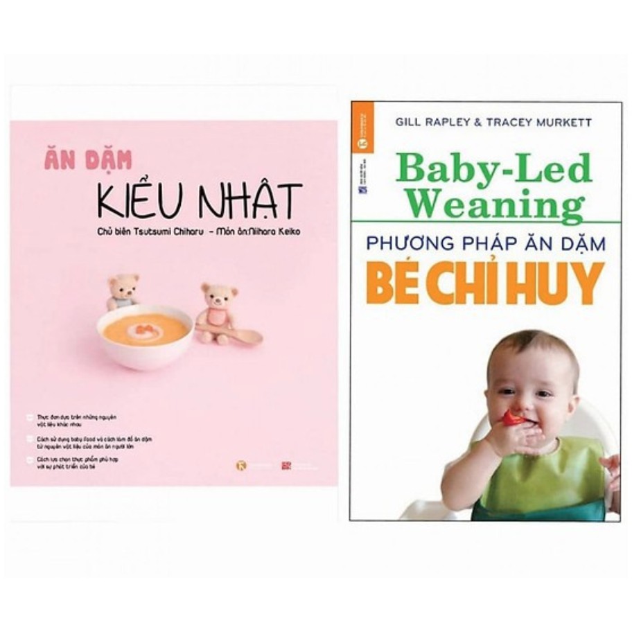 [Mã LT50 giảm 50k đơn 250k] Sách - Ăn dặm kiểu Nhật + Phương pháp ăn dặm do bé chỉ huy