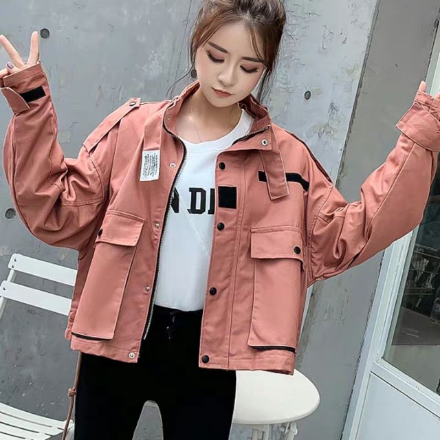 Áo khoác kaki nữ QC