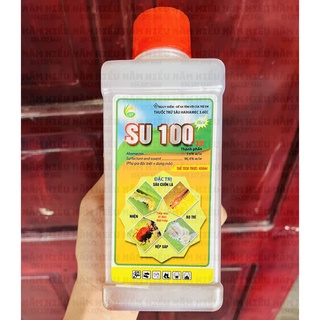 Thuốc trừ sâu sinh học SU 100 3.6EC 450ml- Đặc tri sâu xanh, bọ trĩ, nhện đỏ, rệp sáp không nóng cây