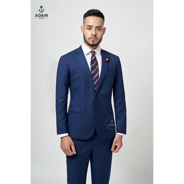 ÁO VEST NAM ADAM STORE XANH KẺ Ô ĐỎ AVLH22