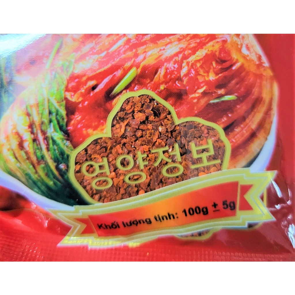 [Túi 100g] BỘT ỚT KIM CHI HÀN QUỐC [Korea] DAEJOO Red Pepper Powder
