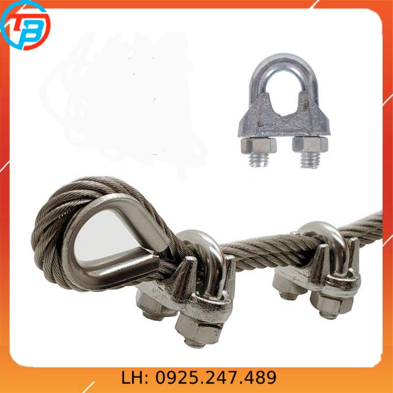 Ốc xiết dây cáp,ốc cố định dây cáp CÁP THÉP SÀI GÒN