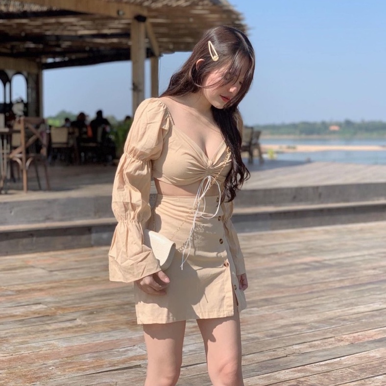 Set đồ nữ đi chơi biển mùa hè cá tính hẹn hò dạo phố du lịch