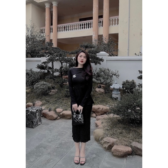 Set chân váy cuốn bèo