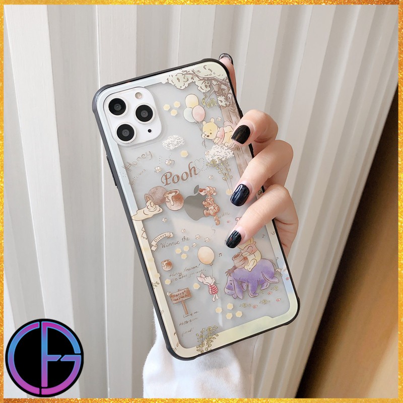Ốp Điện Thoại Hình Gấu Pooh Đáng Yêu Cho Iphone 11 Pro Max Se Xr Xs I 7 I 8 Plus | BigBuy360 - bigbuy360.vn