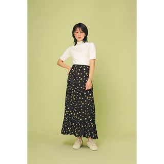 Chân Váy Hoa Floral Midi Skirt - Gingerbear