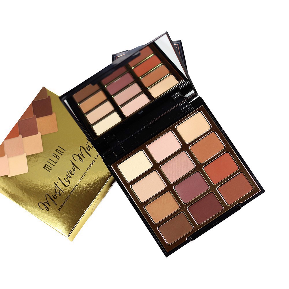 PHẤN MẮT MILANI MOIST LOVED MATTES EYESHADOW PALETTE NHẬP KHẨU CHÍNH HÃNG - 3080