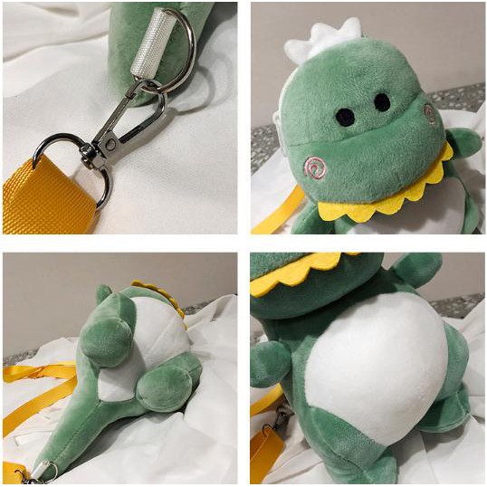 PVN2978 Túi chéo khủng long T - rex cute hột me T2 .