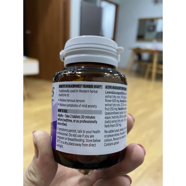 VIÊN UỐNG HỖ TRỢ GIẤC NGỦ TRANGQUIL NIGHT BLACKMORES 60V