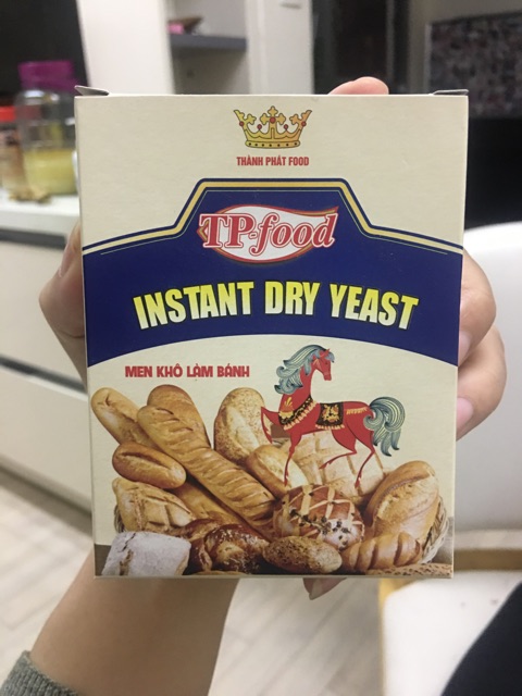 Men nở làm bánh mì, men khô instant dry yeast