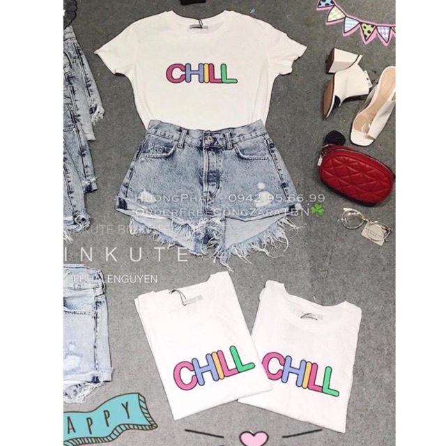 Áo phông Bershka sale off