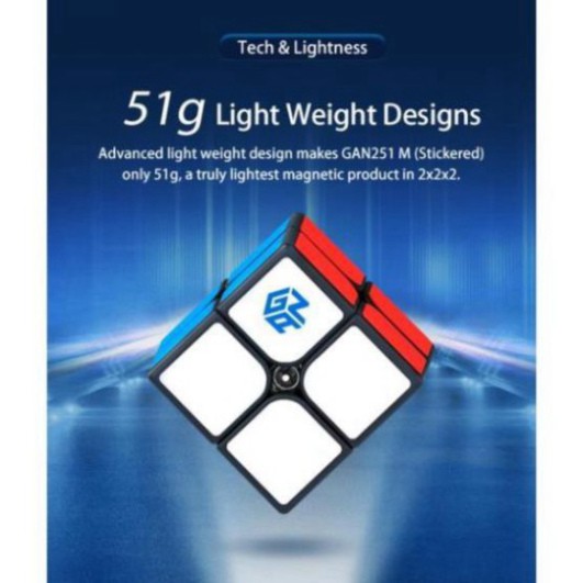 [Trợ giá] GAN251 M Rubik 2x2 xịn nhất thế giới