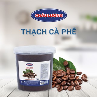 Hạt Thạch Cà Phê Châu Lương (3.2kg/hộp) - Topping trà sữa, trà trái cây, trà thạch đào, trái cây tô, yogurt…