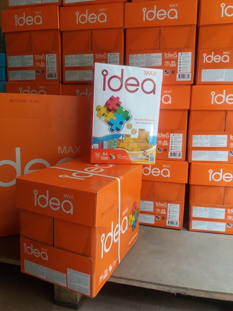 Giấy in A4 DL70  idea, Double, King,Pagi