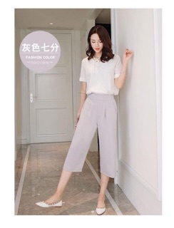 Set 2 quần chun Culottes