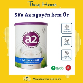 Sữa A2 nguyên kem, tách kem Úc mẫu mới dạng hộp 850g, mẫu dạng túi 1kg