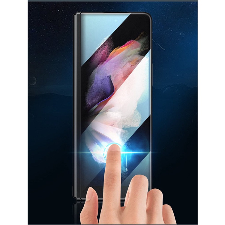 Bộ Dán Dẻo GOR Dành Cho Samsung Galaxy Z Fold 3 5G, Galaxy Z Fold 4 5G 1, Mặt Trong, 1 Mặt Ngoài - Hàng Chính Hãng