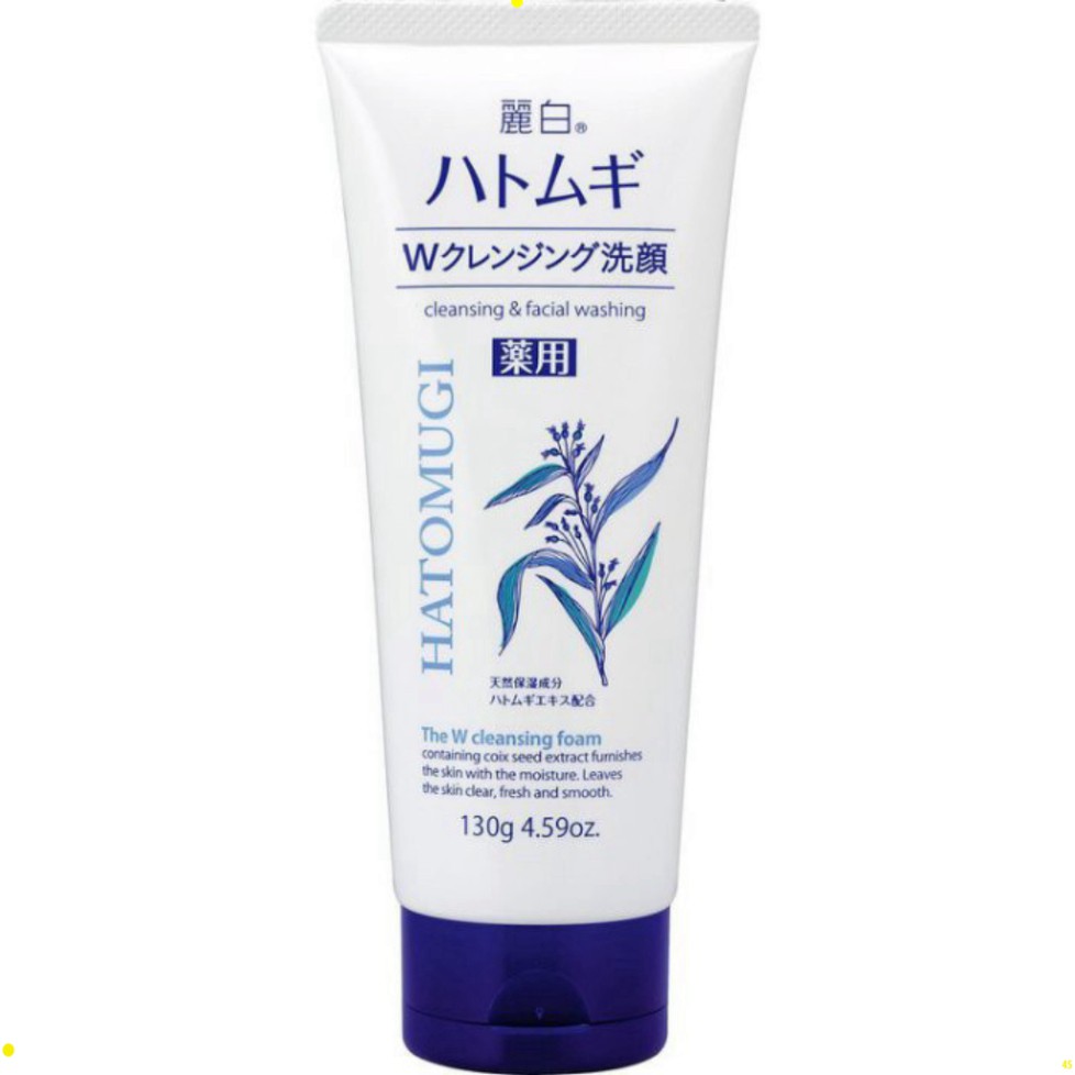 Sữa rửa mặt ý dĩ Hatomugi Naturie, sữa rửa sạch da mặt Nhật Bản khj | BigBuy360 - bigbuy360.vn