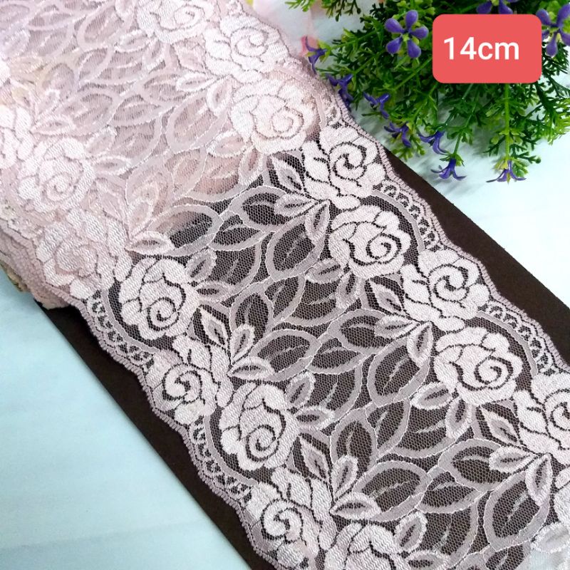 Ren lưới trang trí , không co giãn ,size 12cm đến 22cm