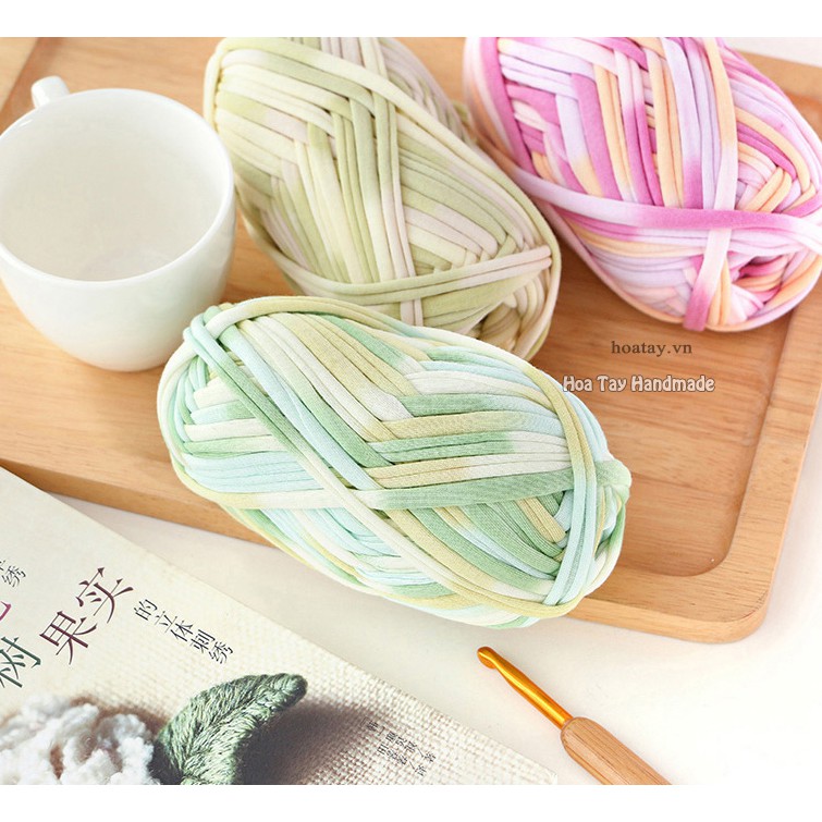 Sợi vải màu loang - T-shirt yarn.