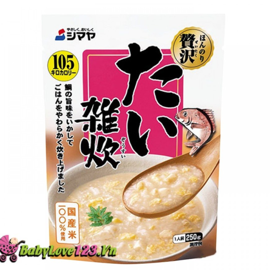 Date 3/6/7-2024 - Cháo ăn liền cho bé SHIMAYA 230G nhiều vị với tiêu chuẩn cực kỳ nghiêm ngặt xuất xứ Nhật - Babylove123
