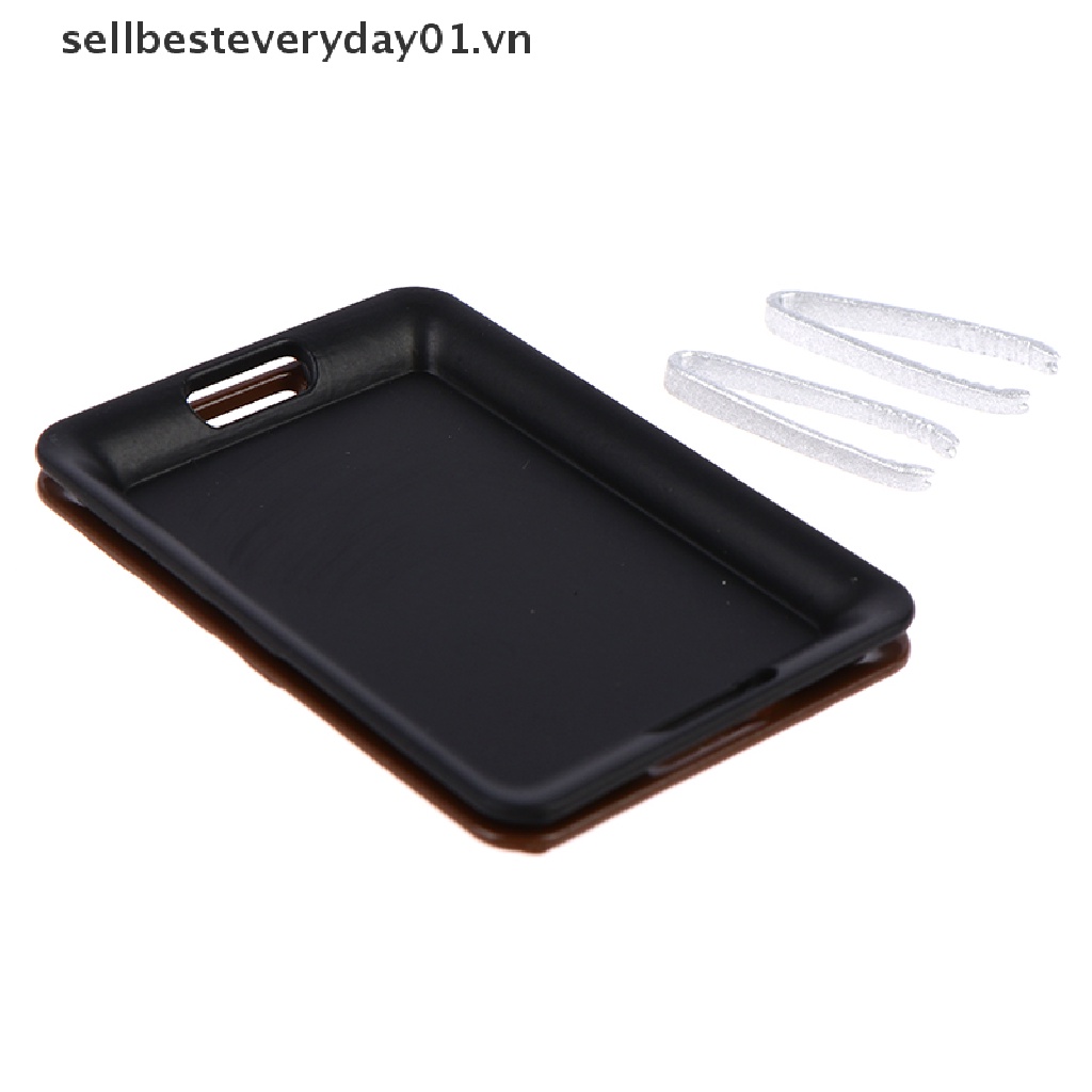 Khay kim loại nhỏ xinh đựng đồ chơi nhà búp bê tỉ lệ 1/ 12