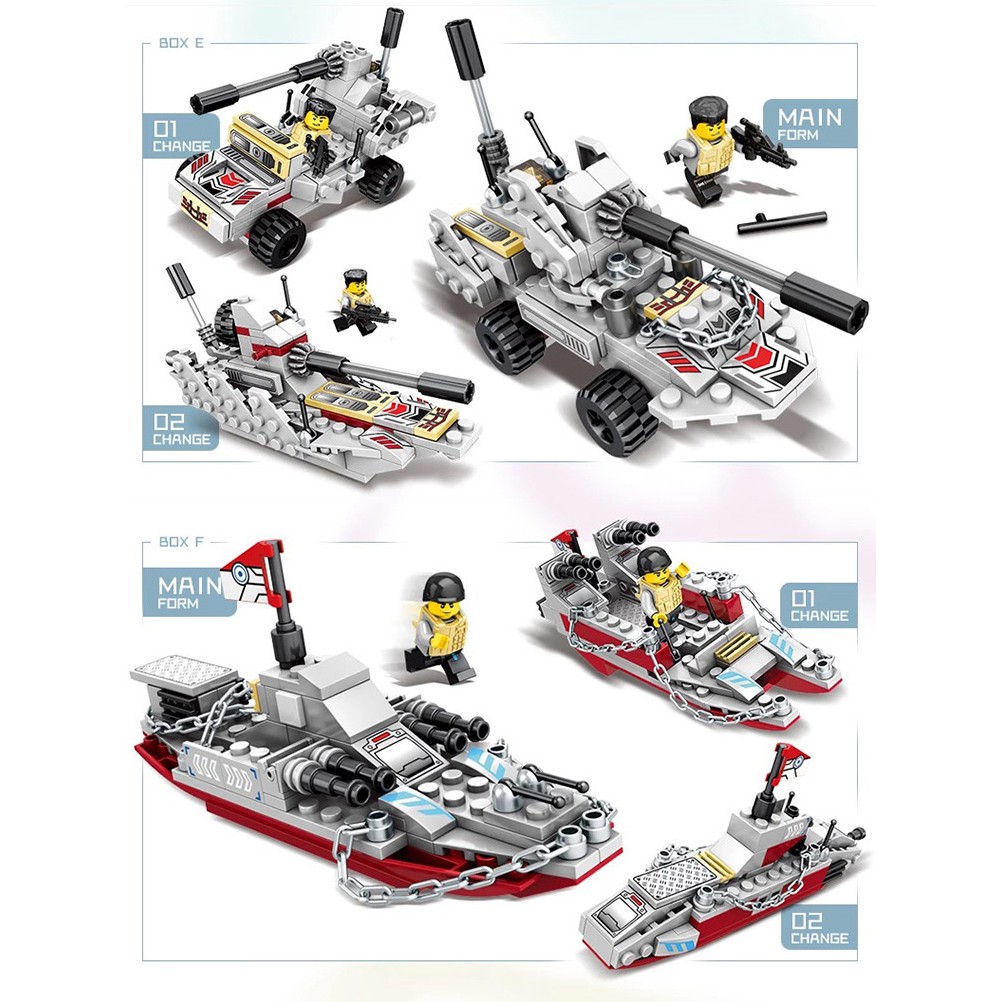 Bộ Đồ Chơi Xếp Hình LEGO 1000 Mảnh Ghép Chiến Hạm Thuyền Tàu Bé Phát Triển Tư Duy Thông Minh Trẻ Em