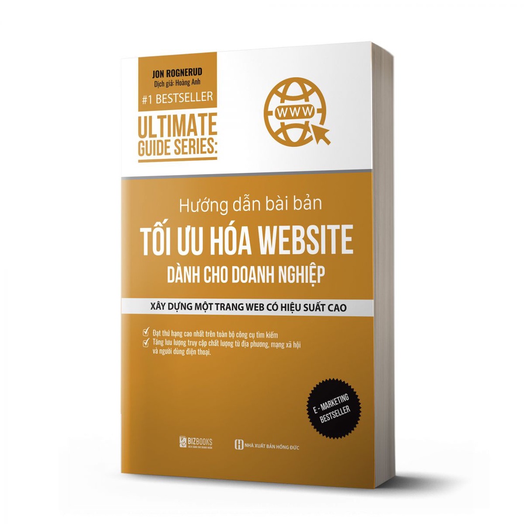 Sách - Ultimate Guide Series: Hướng Dẫn Bài Bản Tối Ưu Hóa Website Dành Cho Doanh Nghiệp