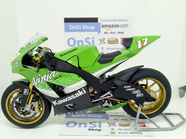 KAWASAKI NINJA ZX RR 1/12 TAMIYA MÔ HÌNH XE MOTO ĐỘ