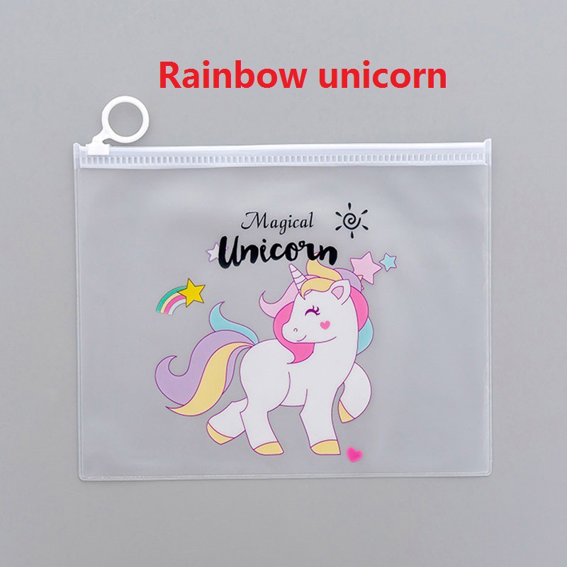 Bóp viết nhựa trong suốt in hình cây xương rồng dễ thương