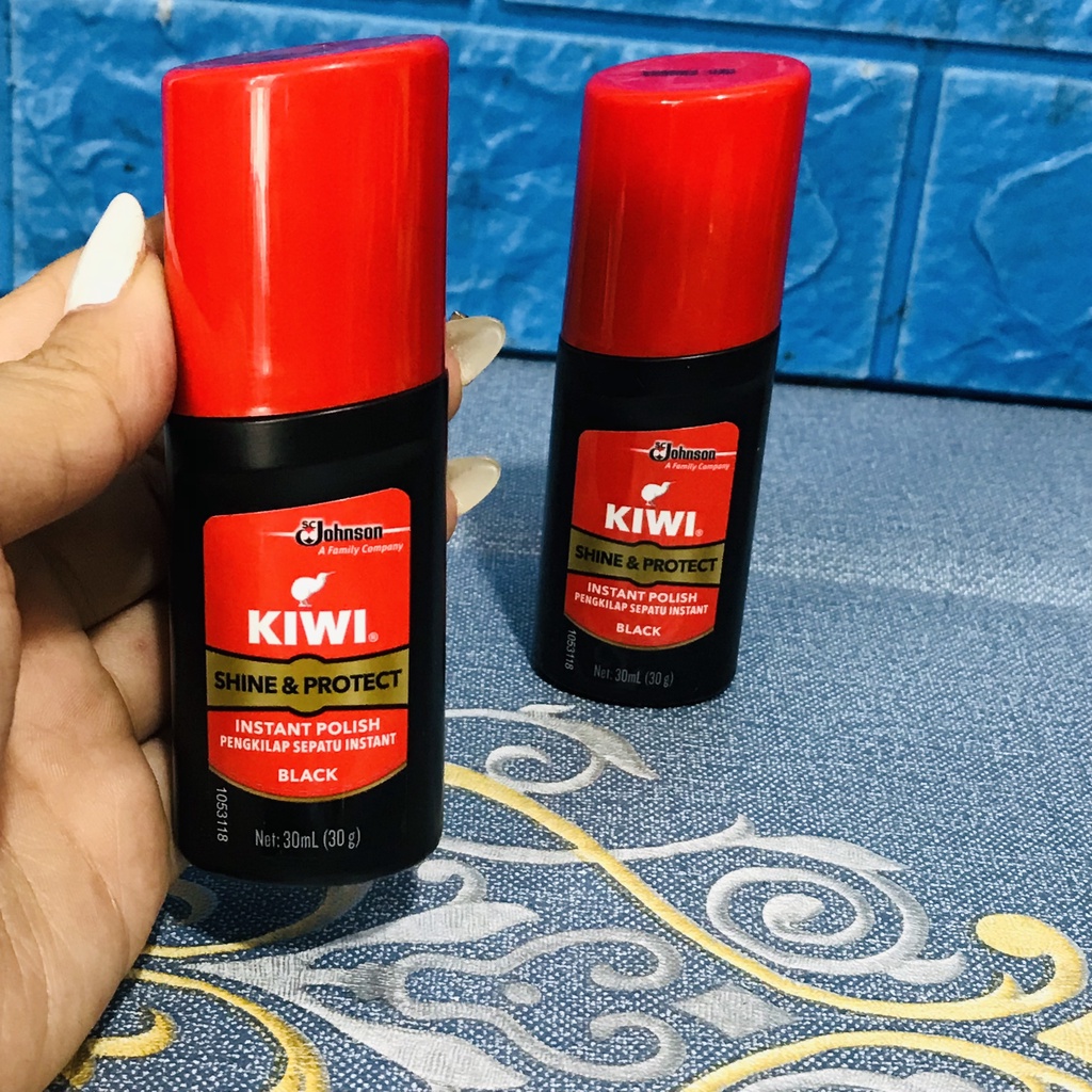 Xi Bóng Nước Kiwi Màu Đen - Nâu 30ml