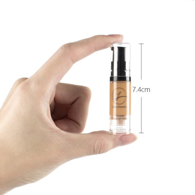 [Hàng mới về] Kem nền lỏng chống nước tốt 6ml hỗ trợ che khuyết điểm | BigBuy360 - bigbuy360.vn