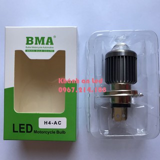 ĐÈN PHA LED BI CẦU MINI H4 BMA (COST VÀNG PHA TRẮNG)