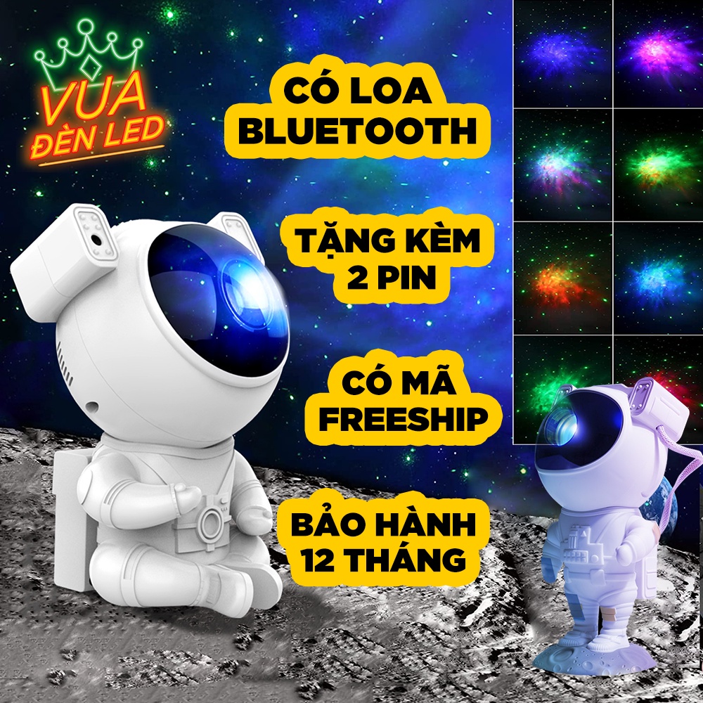 Đèn Phi Hành Gia GALAXY Thiên Hà Chiếu Sao, Trang Trí Decor Nhà Cửa, Phòng Ngủ Siêu Bắt Mắt