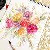 [ TÂM TÂM ]-Sổ vẽ đa năng Maruman, Sổ giấy vẽ màu nước, Sketch book-