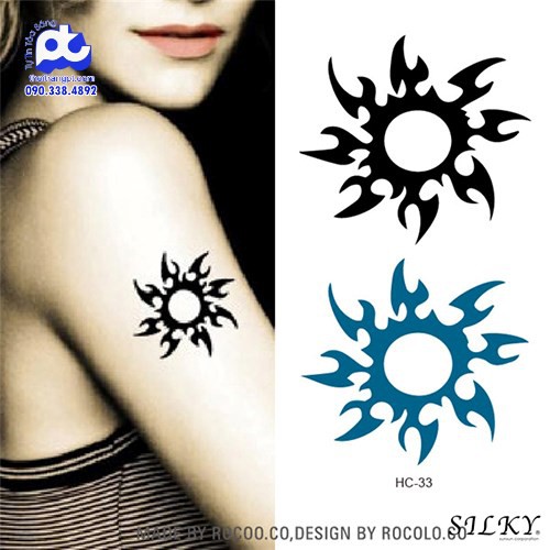 Hình Xăm Dán Tattoo Ký Hiệu