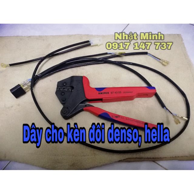 Mạch cho kèn đôi DENSO, HELLA cho mọi loại xe