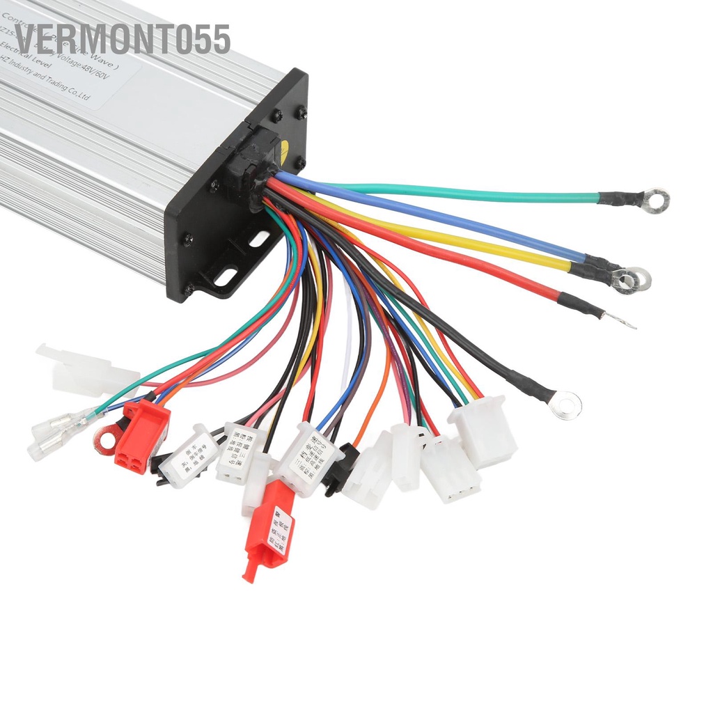 Vermont055 Bộ điều khiển sóng hình sin 48V 60V 800W động cơ không chổi than cho xe đạp điện